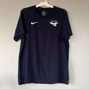 USA Nike Tee - XXL United States Olympic Team Tshirt - XL Navy Blue